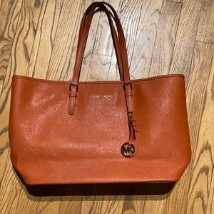 Michael Kors orange bag